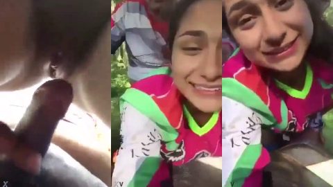 Fuck girlfriend outside with boyfriend