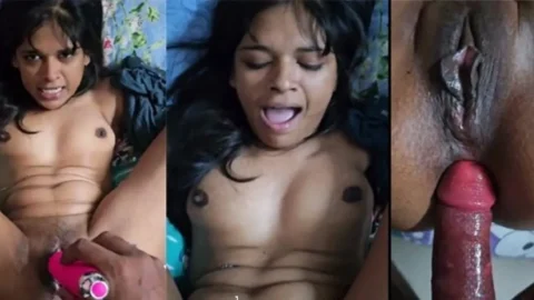 Horny Babe Both Holes Fucked