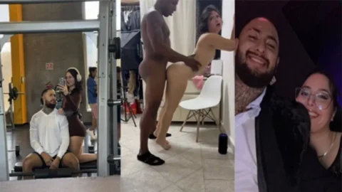 Hot Newly Wed Wife Cucked by Her Husband with Black Guys