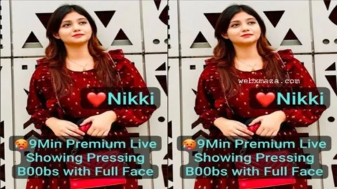 Insta Queen Nikki Latest Most Exclusive Private Premium Showing