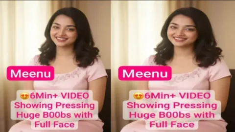 Meenu Models Secret Live Tease With Hot Boobs MMS Porn